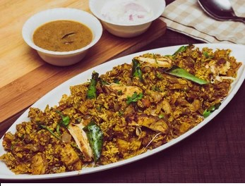 Egg Kothu Parotta at Jai Indian Kitchen Centerton AR