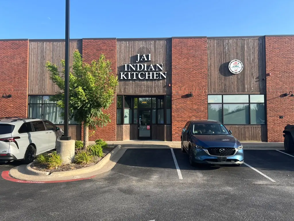 Authentic Indian food at Jai Indian Kitchen Centerton Arkansas